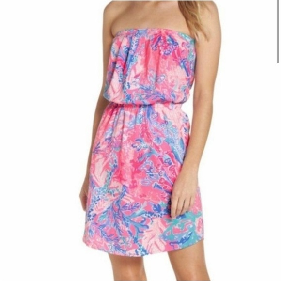 Lilly Pulitzer Dresses & Skirts - 🌸Lilly Pulitzer Windsor Strapless Dress. Size medium.